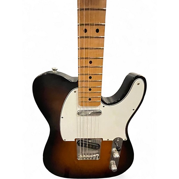 Used 2016 Fender  TELE ROAD WORN  2 Tone Sunburst Solid Body Electric Guitar