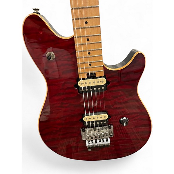 Used 2024 Peavey  WOLFGANG SPECIAL Crimson Red Trans Solid Body Electric Guitar