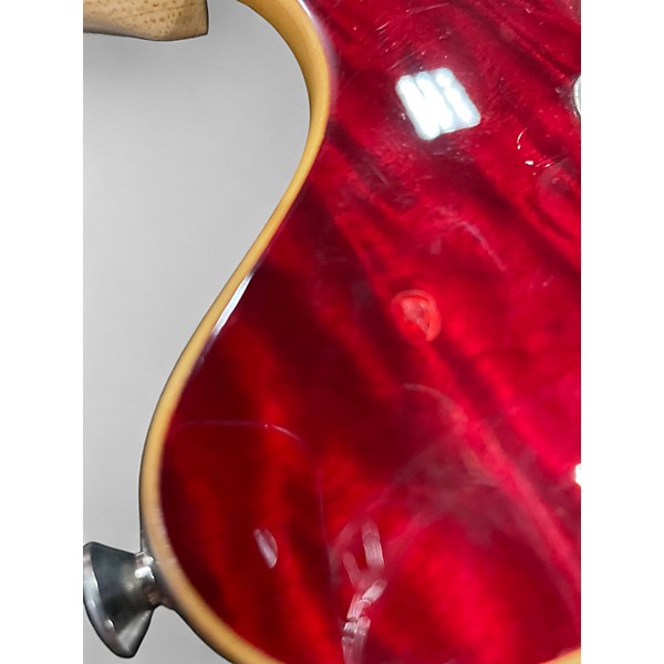 Used 2024 Peavey  WOLFGANG SPECIAL Crimson Red Trans Solid Body Electric Guitar