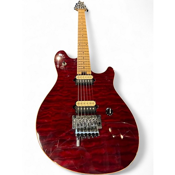 Used 2024 Peavey  WOLFGANG SPECIAL Crimson Red Trans Solid Body Electric Guitar