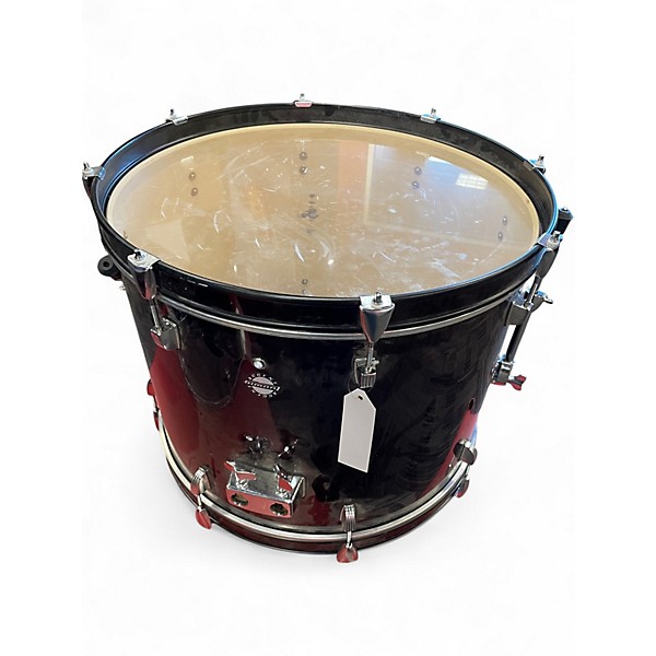 Used Ludwig 5 Piece Accent Midnight Wine Drum Kit