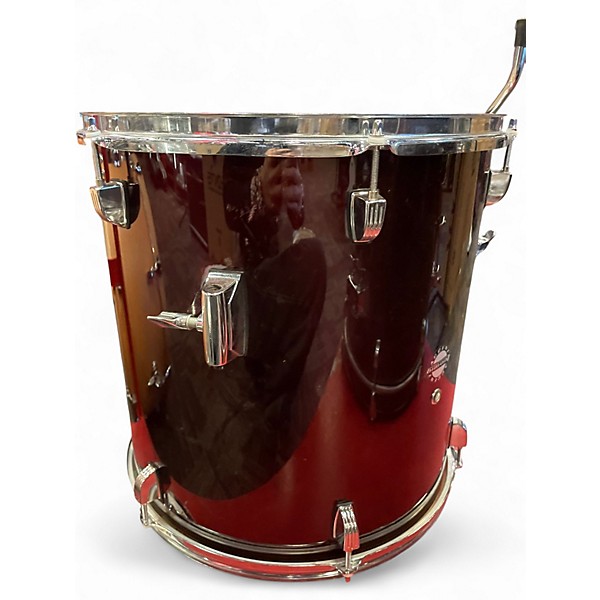 Used Ludwig 5 Piece Accent Midnight Wine Drum Kit