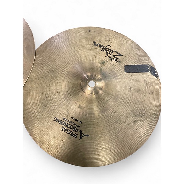 Used Zildjian 12in Special Recording Hi Hat Pair Cymbal