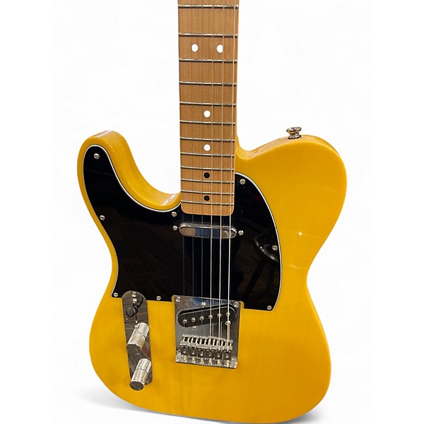 Used Squier Affinity Telecaster Left Handed Butterscotch Electric Guitar