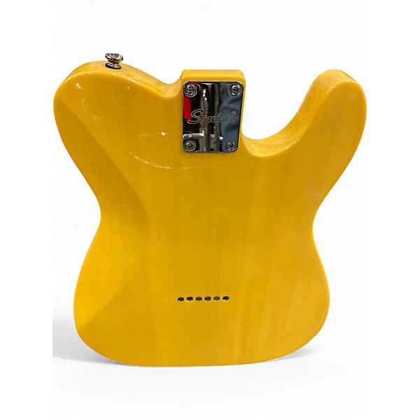 Used Squier Affinity Telecaster Left Handed Butterscotch Electric Guitar