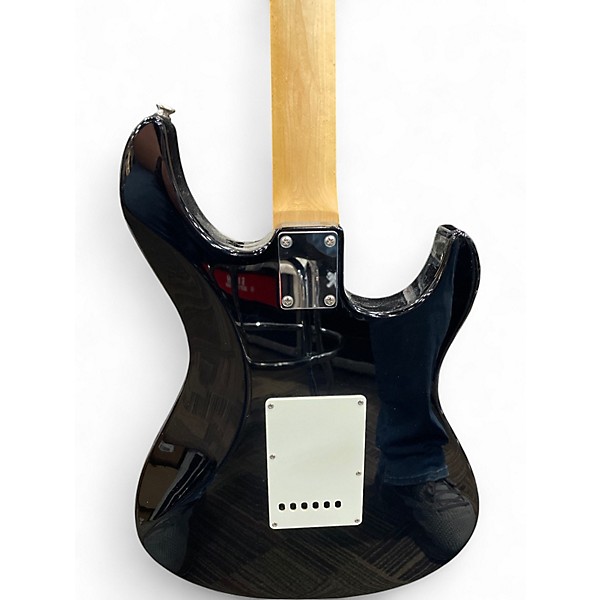 Used Yamaha Pacifica Left Handed Black Electric Guitar