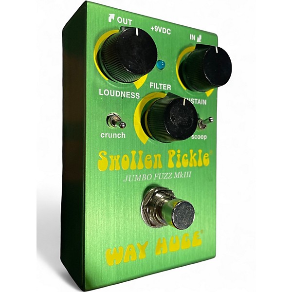 Used Way Huge Electronics WHE401 Swollen Pickle MKII Super Jumbo Fuzz Effect Pedal