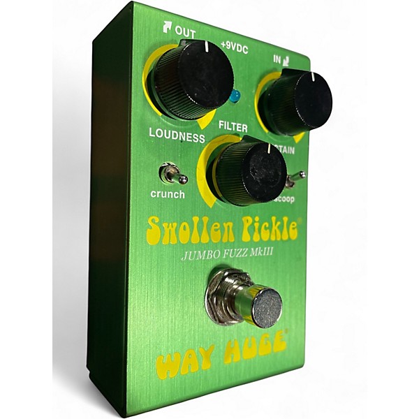 Used Way Huge Electronics WHE401 Swollen Pickle MKII Super Jumbo Fuzz Effect Pedal