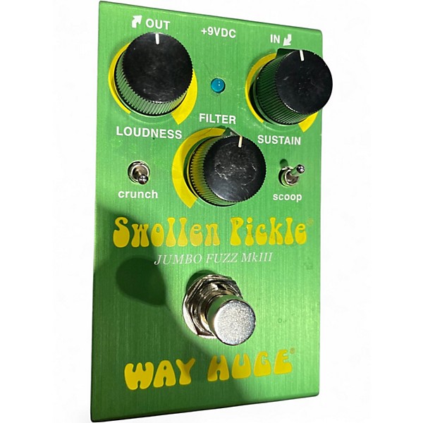 Used Way Huge Electronics WHE401 Swollen Pickle MKII Super Jumbo Fuzz Effect Pedal