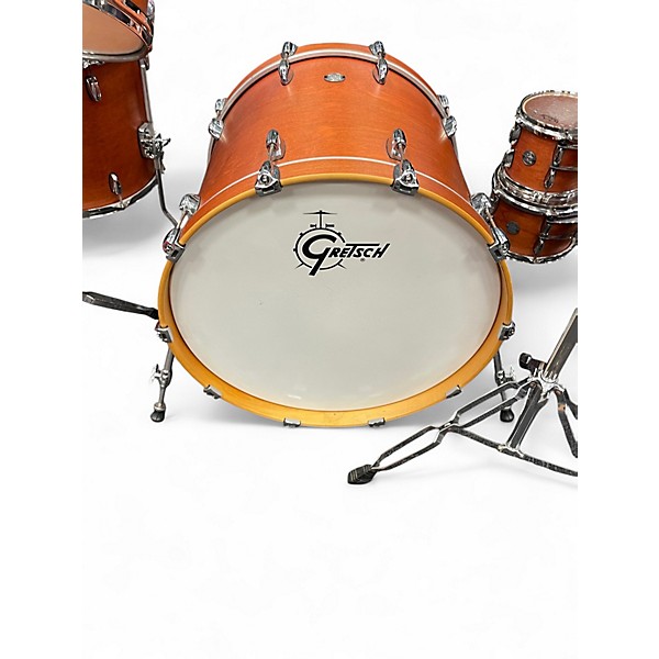 Used Gretsch Drums 5 Piece MARQUEE 5 PIECE SHELL PACK SATIN WALNUT Drum Kit