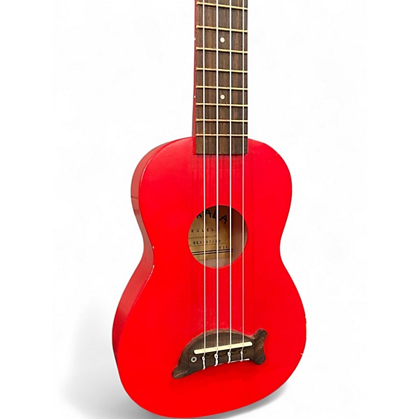 Used Makala MKA-SD Candy Apple Red Ukulele