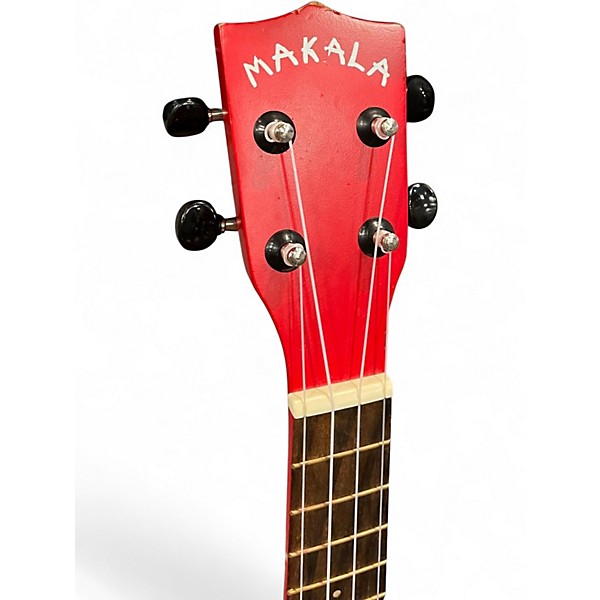 Used Makala MKA-SD Candy Apple Red Ukulele