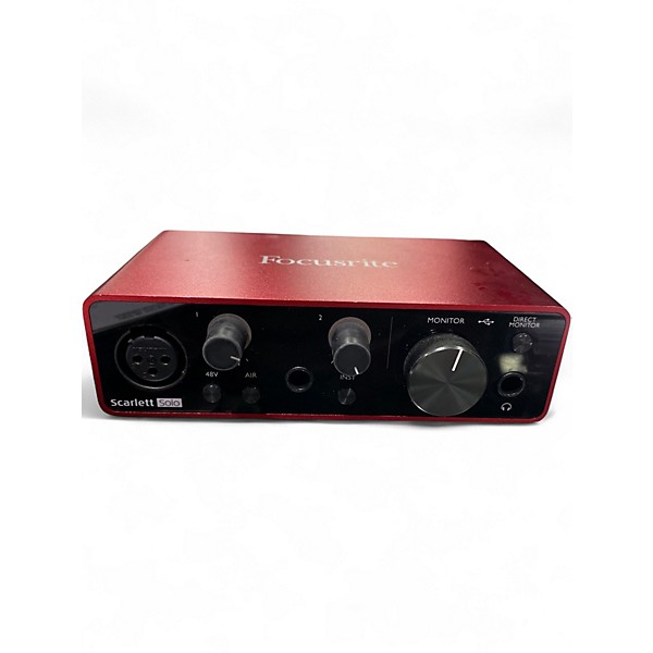 Used Focusrite Scarlett Solo Gen 3 Audio Interface
