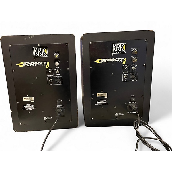 Used KRK ROKIT 8 PAIR Powered Monitor