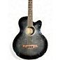 Used Ibanez AEB20E-TKS Black Burst Acoustic Bass Guitar