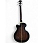 Used Ibanez AEB20E-TKS Black Burst Acoustic Bass Guitar