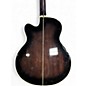 Used Ibanez AEB20E-TKS Black Burst Acoustic Bass Guitar