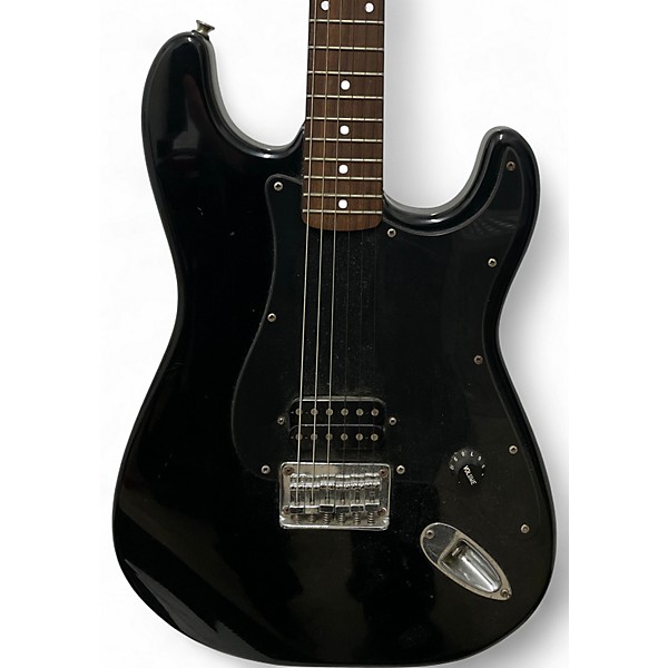 Used Squier Bullet Stratocaster Black Solid Body Electric Guitar