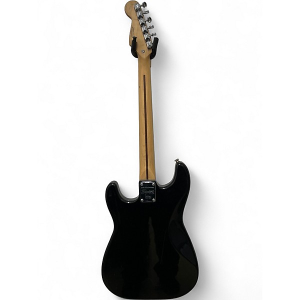 Used Squier Bullet Stratocaster Black Solid Body Electric Guitar