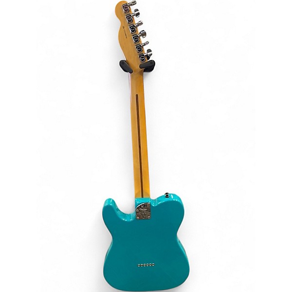 Used Fender American Professional II Telecaster MIAMI BLUE Solid Body Electric Guitar