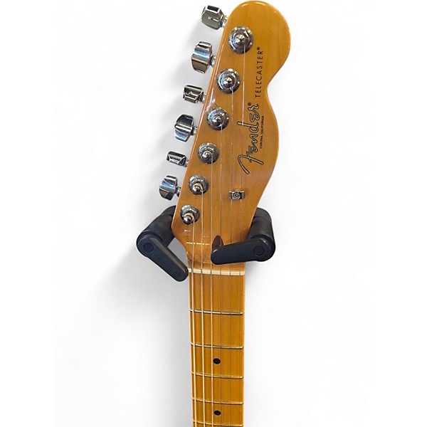 Used Fender American Professional II Telecaster MIAMI BLUE Solid Body Electric Guitar