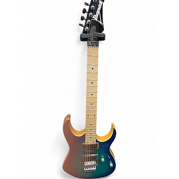 Used 2017 Ibanez RG470AHM MOON BURST Solid Body Electric Guitar