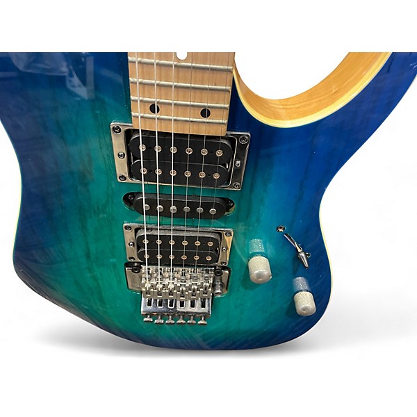 Used 2017 Ibanez RG470AHM MOON BURST Solid Body Electric Guitar