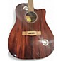 Used Fender CD-60SCE Natural Acoustic Electric Guitar