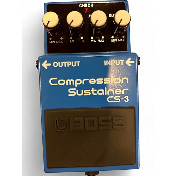 Used BOSS CS3 Compressor Sustainer Effect Pedal