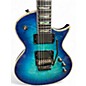 Used ESP LTD EC1000 FR Deluxe Violet Shadow Solid Body Electric Guitar