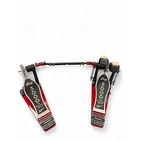 Used DW 5000 Series Double Double Bass Drum Pedal