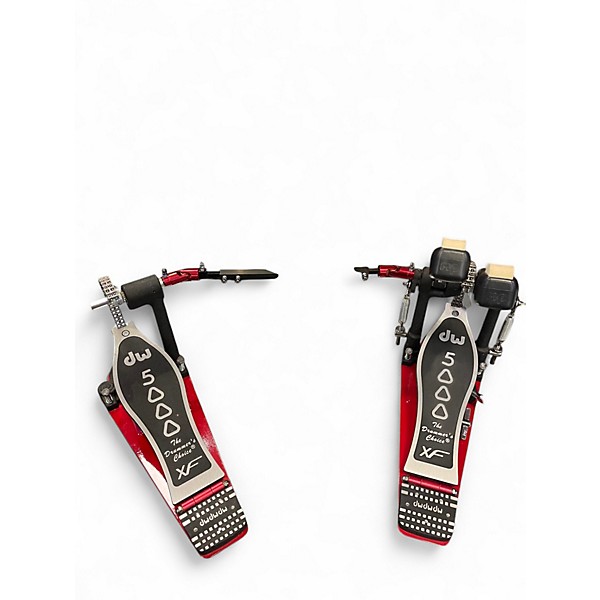 Used DW 5000 Series Double Double Bass Drum Pedal
