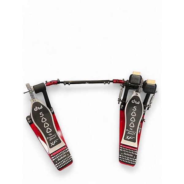 Used DW 5000 Series Double Double Bass Drum Pedal