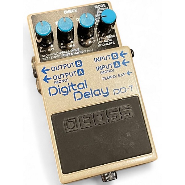 Used BOSS DD7 Digital Delay Effect Pedal