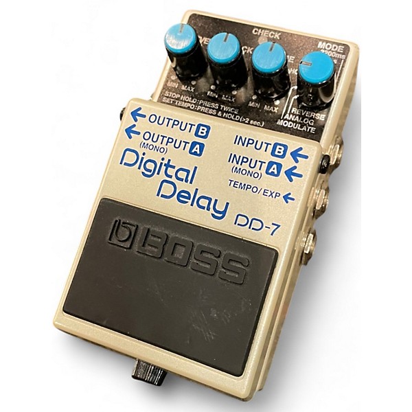 Used BOSS DD7 Digital Delay Effect Pedal