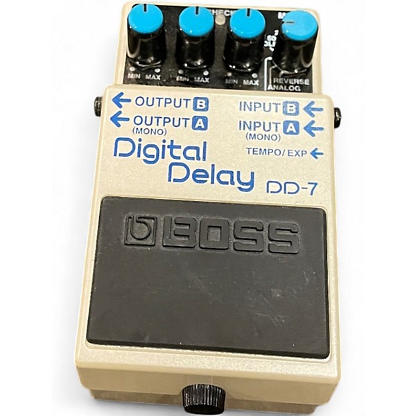 Used BOSS DD7 Digital Delay Effect Pedal