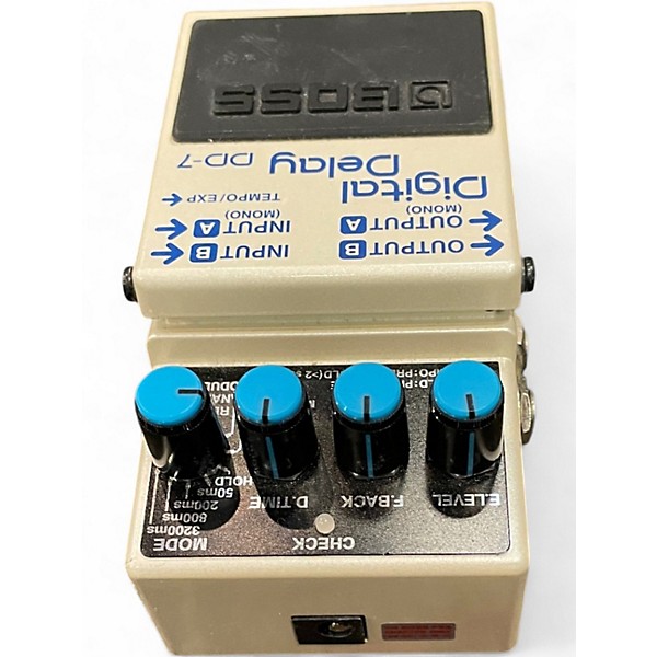Used BOSS DD7 Digital Delay Effect Pedal