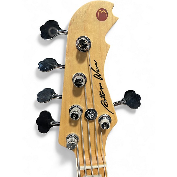 Used Bottom Wave Deluxe J Bass Natural Electric Bass Guitar