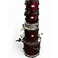 Used Pearl 5 Piece Vision Red Drum Kit thumbnail