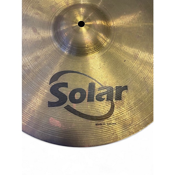 Used Solar by Sabian 18in Crash/Ride Cymbal