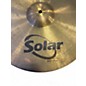 Used Solar by Sabian 18in Crash/Ride Cymbal