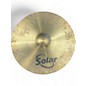 Used Solar by Sabian 18in Crash/Ride Cymbal