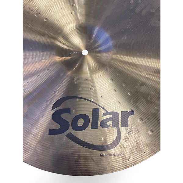 Used Solar by Sabian 18in Crash/Ride Cymbal