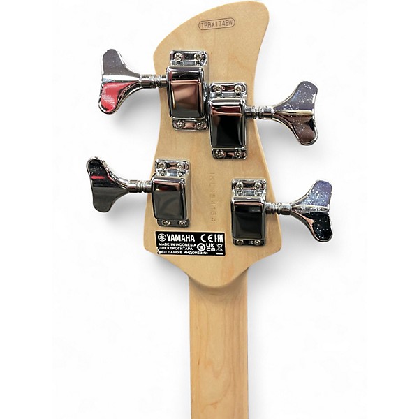 Used Yamaha TRBX174EW Natural Electric Bass Guitar