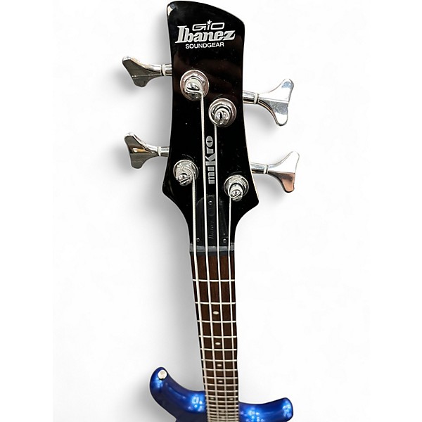 Used Ibanez GSRM20 Blue Electric Bass Guitar