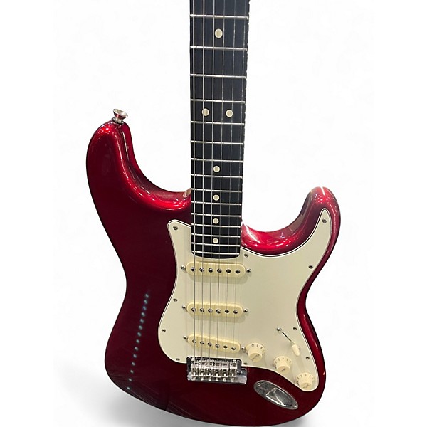 Used 2018 Fender American Professional Stratocaster SSS Candy Apple Red Metallic Solid Body Electric Guitar
