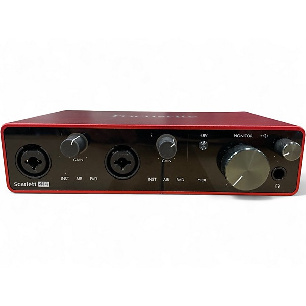 Used Focusrite Scarlett 4i4 Gen 3 Audio Interface