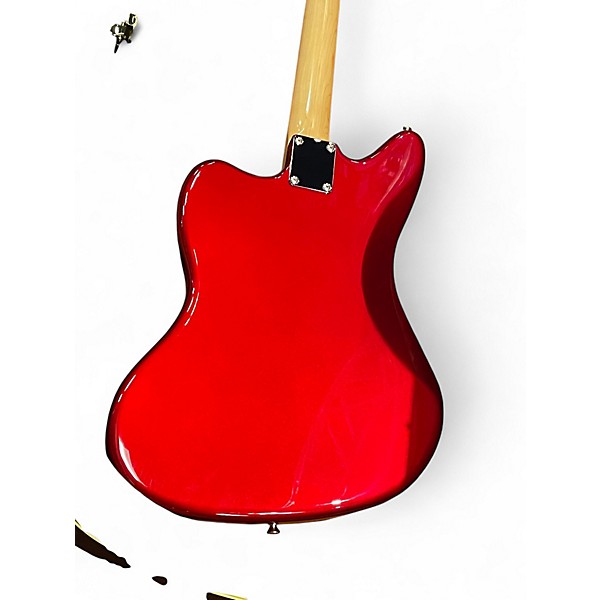 Used 2026 Fender Japan Fender MIJ Traditional 60s Jaguar w/ matching Headstock Candy Apple Red Solid Body Electric Guitar
