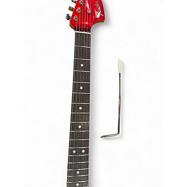 Used 2026 Fender Japan Fender MIJ Traditional 60s Jaguar w/ matching Headstock Candy Apple Red Solid Body Electric Guitar