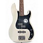 Used Squier Affinity Jazz Bass Alpine White Electric Bass Guitar